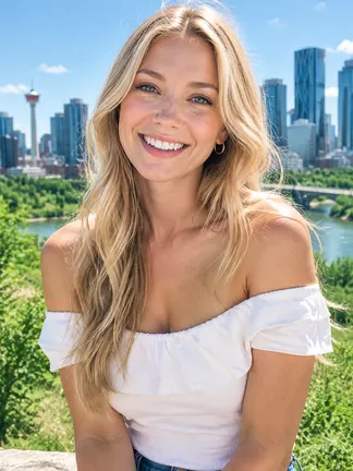 Illustrative profile photo of a young woman, used as a sugar baby example in Calgary
