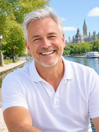 Illustrative profile photo of a man in Ottawa