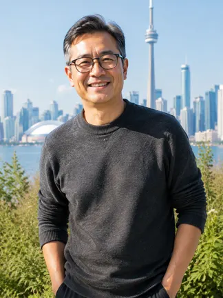Illustrative profile photo of a man in Toronto